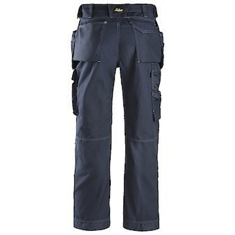 Бавовняні штани з кишенями-накладками, темно-сині, 3215, Snickers [32159595048] розмір 48