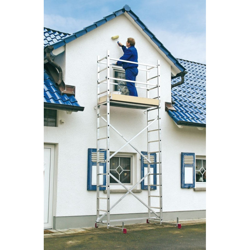 Алюминиевые монтажные леса, серия CORDA KRAUSE [916280] рабочая высота 4 м