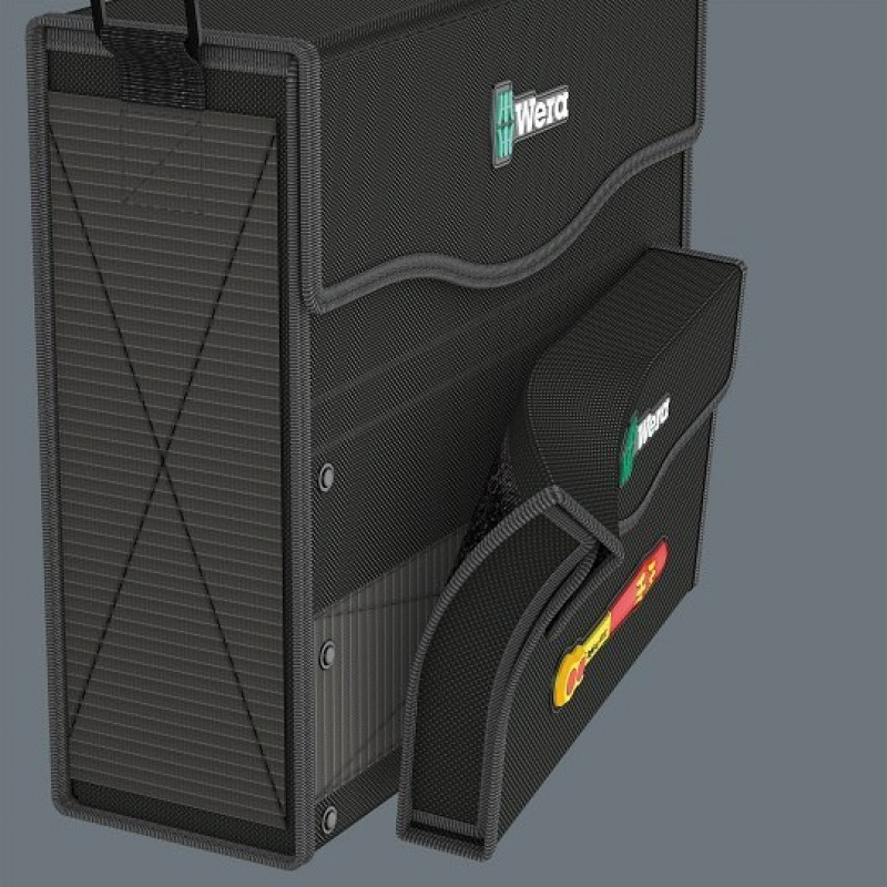 Набор из 17 изолированных головок VDE с трещоткой Zyklop 3/8, 8100 SB VDE 1, WERA [05004970001] 2go, метрические