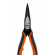 Плоскогубці з довгими напівкруглими губками без різака 180 мм, багатокомпонентна ручка, Bahco [2431G-180]