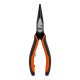 Плоскогубці з довгими напівкруглими губками без різака 180 мм, багатокомпонентна ручка, Bahco [2431G-180]