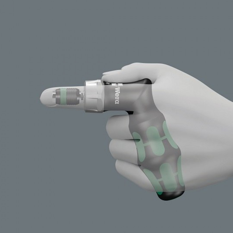 Зламана викрутка з магазином та тріскачкою, кріплення 1/4