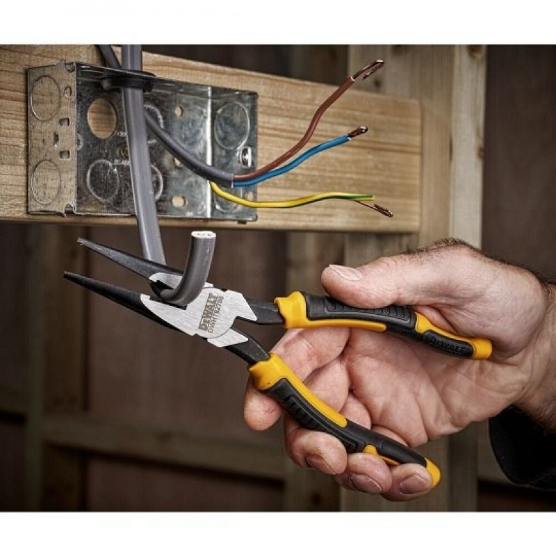 Плоскогубцы с длинными губками, 200 мм, DeWalt [DWHT82798-0]