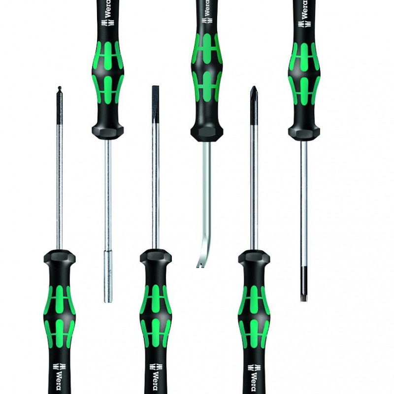Набор из 6 прецизионных отверток Kraftform Micro WERA [05118150001]