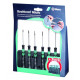 Набор из 6 прецизионных отверток Kraftform Micro WERA [05118150001]