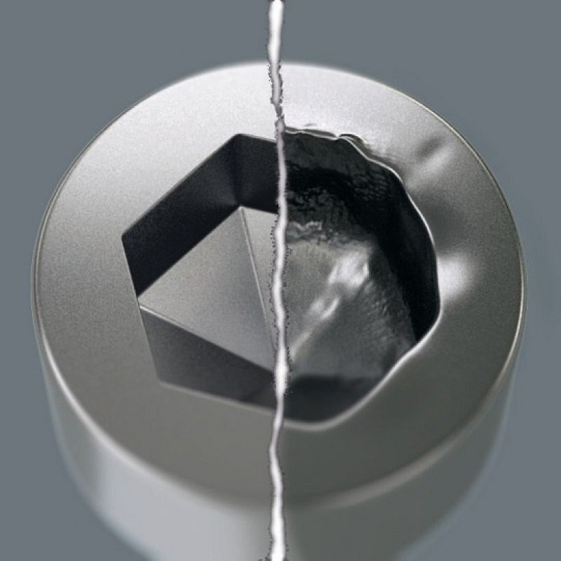 Набір з 9 шестигранних ключів з нержавіючої сталі для дюймових шестигранних гвинтів, Hex-Plus Multicolor Imperial Stainless 1 Wera [05