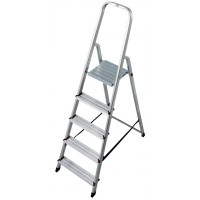 Отдельностоящая 5-ступенчатая стремянка CORDA KRAUSE [000729]