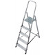 Отдельностоящая 5-ступенчатая стремянка CORDA KRAUSE [000729]