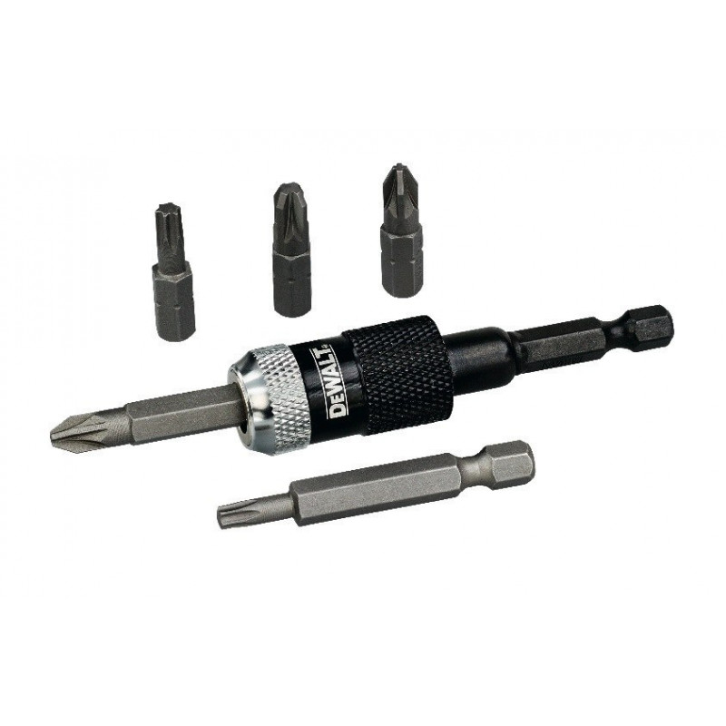 Набір біт + магнітний адаптер 1/4, 6 шт. Dewalt [DT71514-QZ]