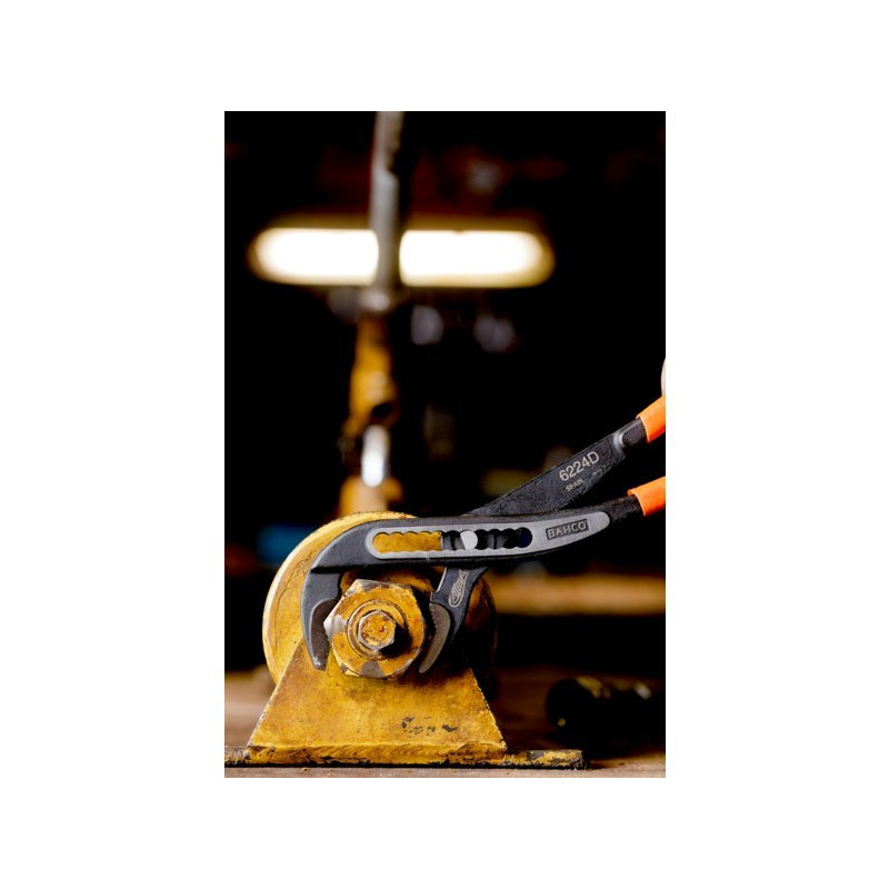 Швидкорегулювальні плоскогубці BAHCO 250 мм [6224D]