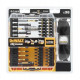 Набір ударних біт DeWALT Impact Torsion Impact, 38 предметів, 1/4 дюйма [DT70740T-QZ]