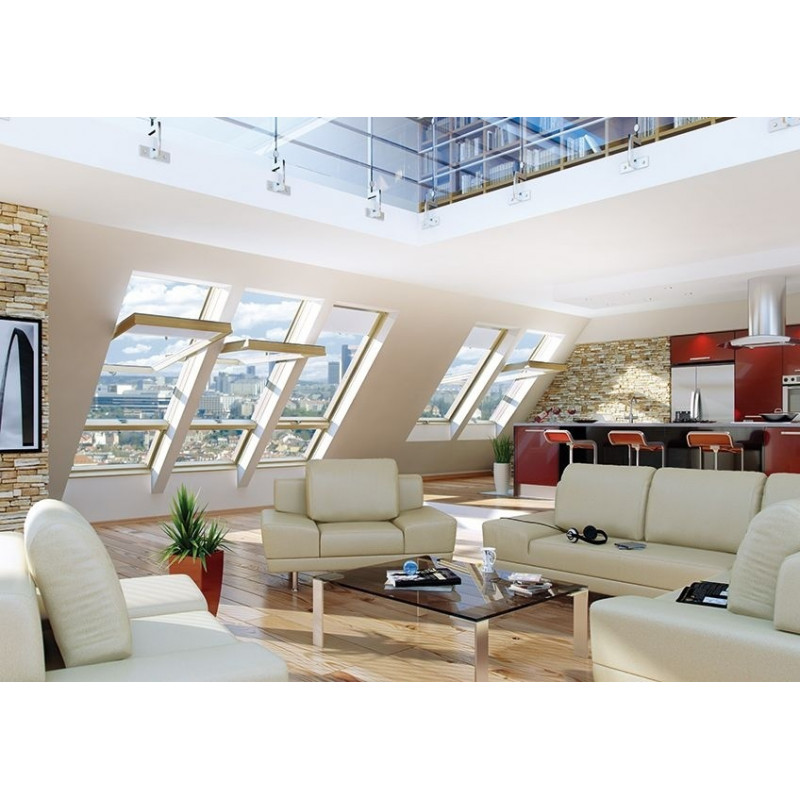 Дахове вікно FAKRO FYP-X U41 GREENVIEW – без вентиляційного отвору