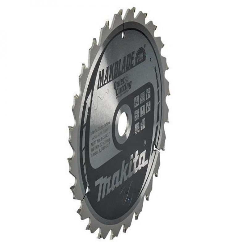 Дисковая пилка для резки древесины 190/20/2.2 мм, 24 зубца, MAKBLADE PLUS, Makita [B-32437]