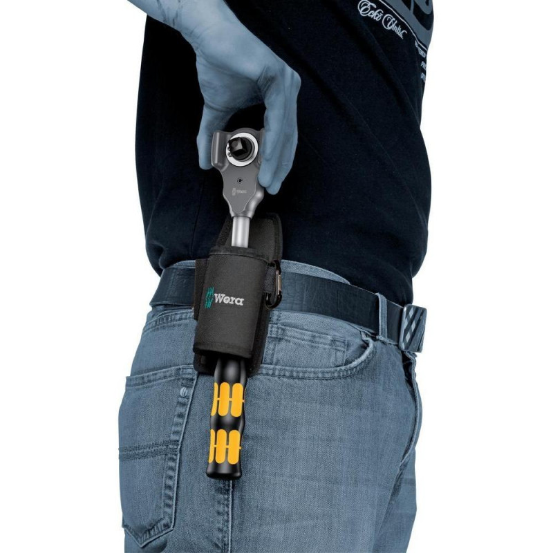 Трещоточный ключ - молоток 1/2, 60 зубов, 600 Нм, 341 мм, Koloss 8002 C Wera [05003692001]