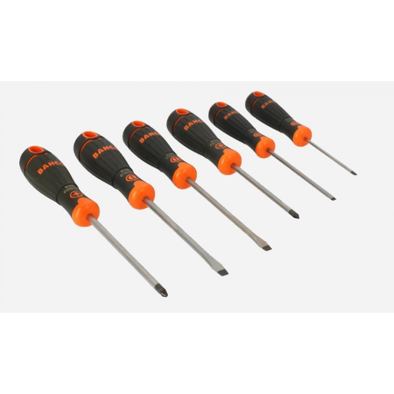 Набор из 6 отверток для шлицованных винтов и винтов Pozidriv, BAHCOFIT от Bahco [B219.016]