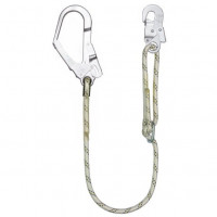 Запобіжний трос PROTEKT LB 100 з карабінами AZ 002 та AZ 022 - 2 м