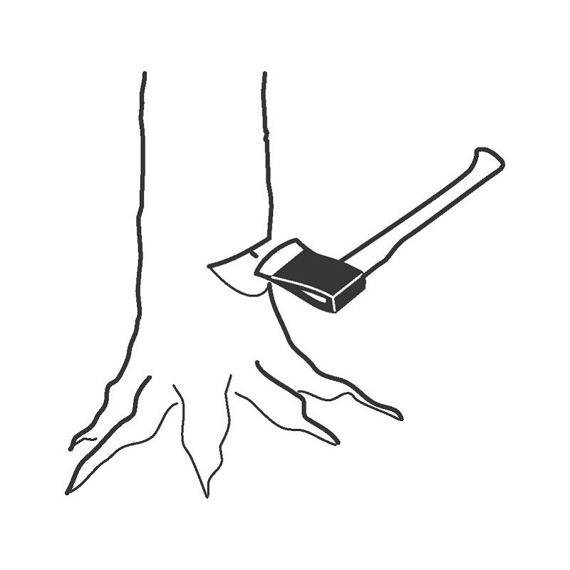 Професійна сокира-ріжуча Bahco 600 мм [FGS-1.0-600]