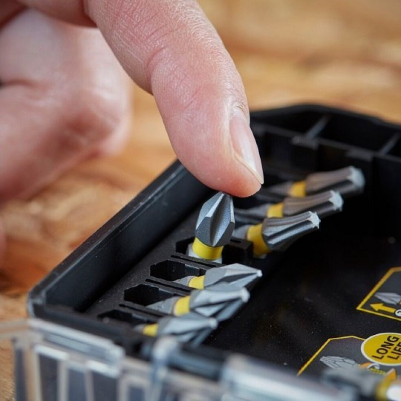 Набір із 40 біт та головок 1/4'', FATMAX, Stanley [STA88560-XJ]