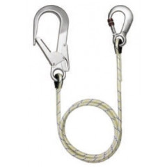 Pozioma lina kotwicząca LP100TT z zatrzaśnikami AZ003 oraz AZ023 (20 m) PROTEKT