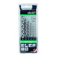 Набор из 6 кобальтовых сверл по металлу HSS Cobalt Forte TM-6 Alpen [0000100616100]