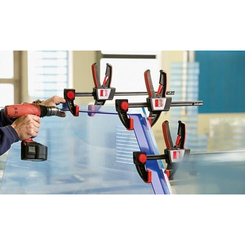 Універсальний швидкознімний затискач для однієї руки 150x80 мм, 170-360 мм, 2000 Н, Bessey [EZS15-8]