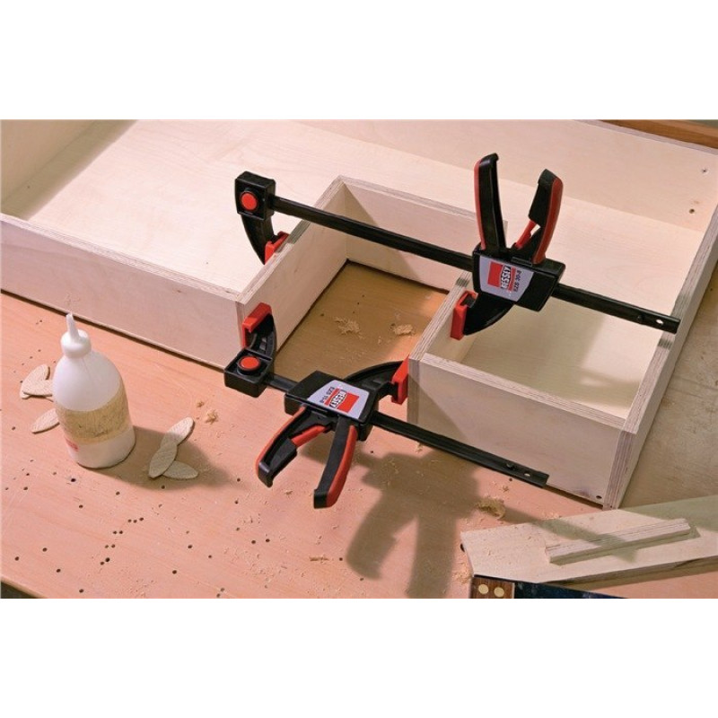 Універсальний швидкознімний затискач для однієї руки 150x80 мм, 170-360 мм, 2000 Н, Bessey [EZS15-8]