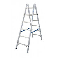 Двосторонні драбини 2x6 сходинок, STABILO PROFESSIONAL KRAUSE [124906]