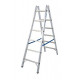 Двухсторонние стремянки 2x6 ступеней, STABILO PROFESSIONAL KRAUSE [124906]