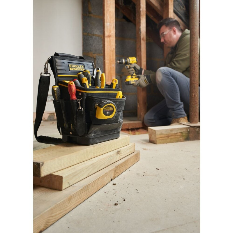 Большая открытая сумка для инструментов серии PRO-STACK™, Stanley [FMST17624-1] с плечевым ремнем