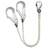 Предохранительный трос PROTEKT LB 102 с карабинами AZ 003 и AZ 023 - 2 + 2 м
