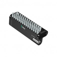 Набор из 30 шт. бит 1/4 дюйма с магнитным адаптером, Bit-Check 30 Wood 2, WERA [05057432001]