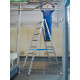 Двухсторонние стремянки 2x7 ступенек, STABILO PROFESSIONAL KRAUSE [124913]