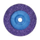 Фиолетовый нетканый диск для шлифования металла, 180/22,23 мм, Makita [B-36273]