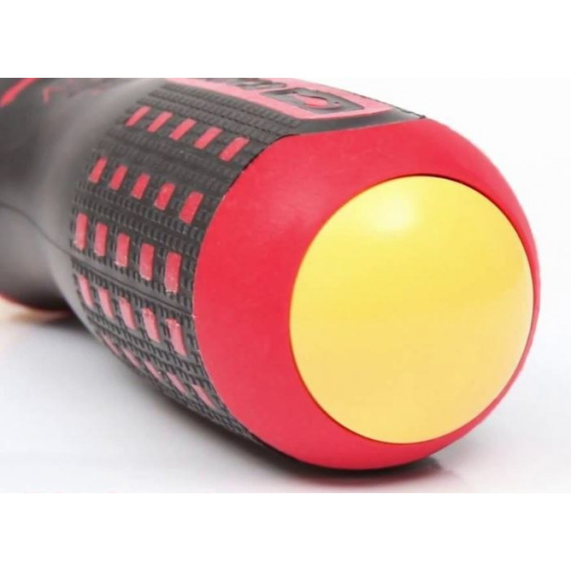 Викрутка зі змінними ізольованими лезами VDE, 7 шт., PZ та плоска, Bahco [808062]