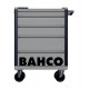 Візок для інструментів Bahco з 5 шухлядами сірого кольору [1472K5GREY]