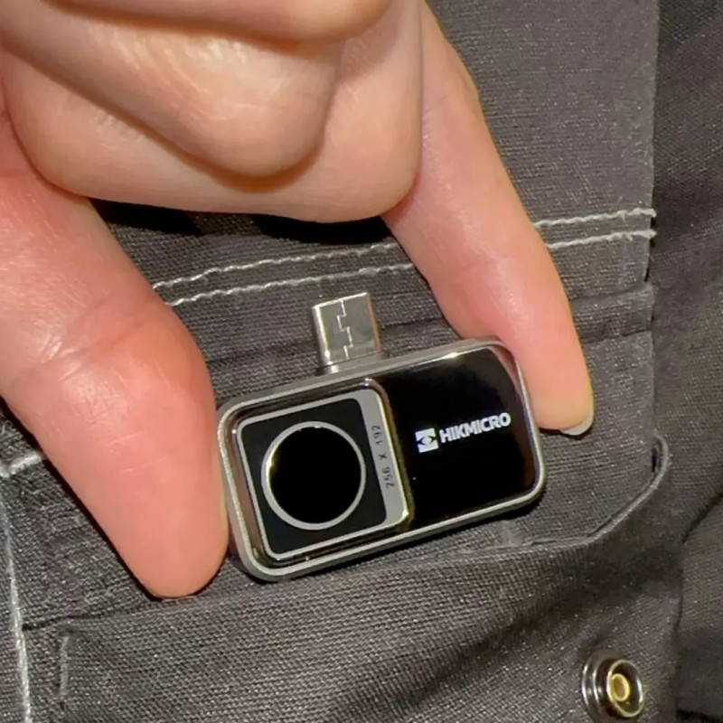 Hikmicro Mini2 &ndash; тепловізор для телефону Android USB-C | 256&times;192 пікселів | NETD <0,40 мК