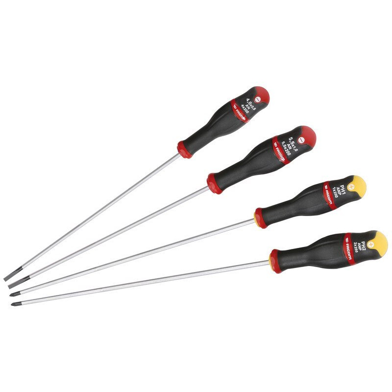 Набір з 4 викруток для шліцьових та хрестових гвинтів FACOM [AT.J4PB]